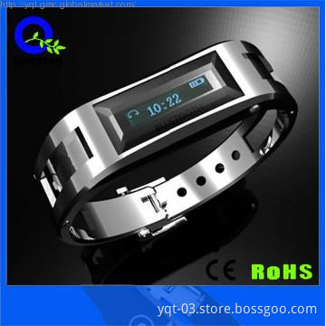 popular  bracelet vibrant bluetooth  with caller id display